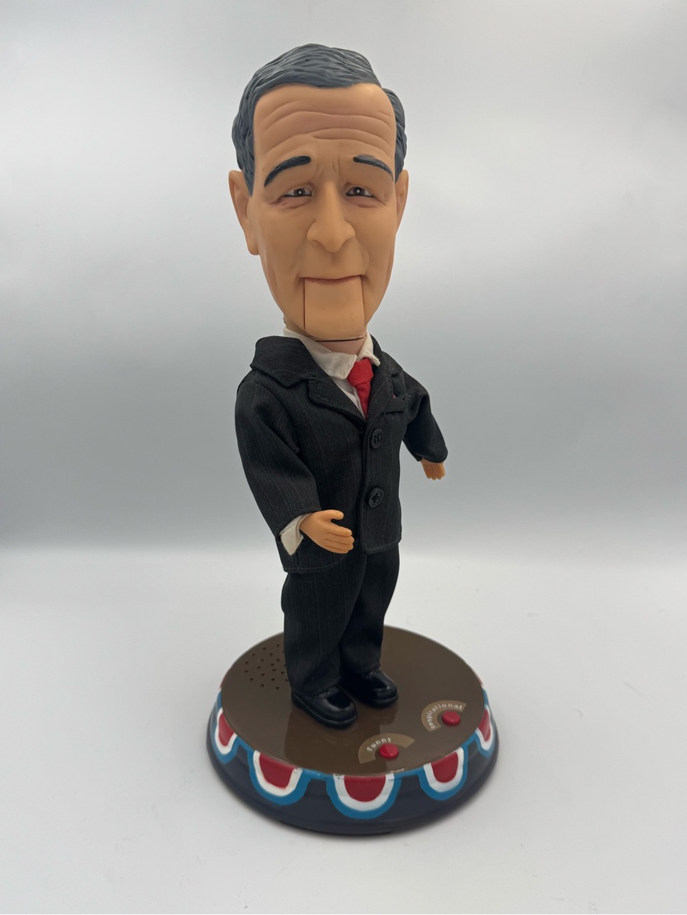 Vintage Gemmy George W Bush Talking Animated Figure 12"